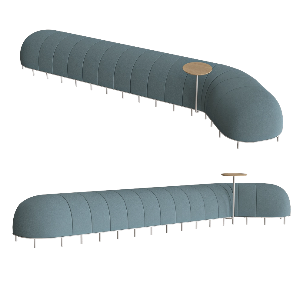 Gervasoni - Sofa Worm 3D Model