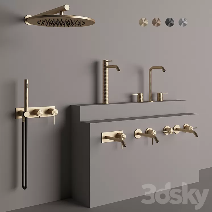 Gessi 316 INTRECCIO 3D Model