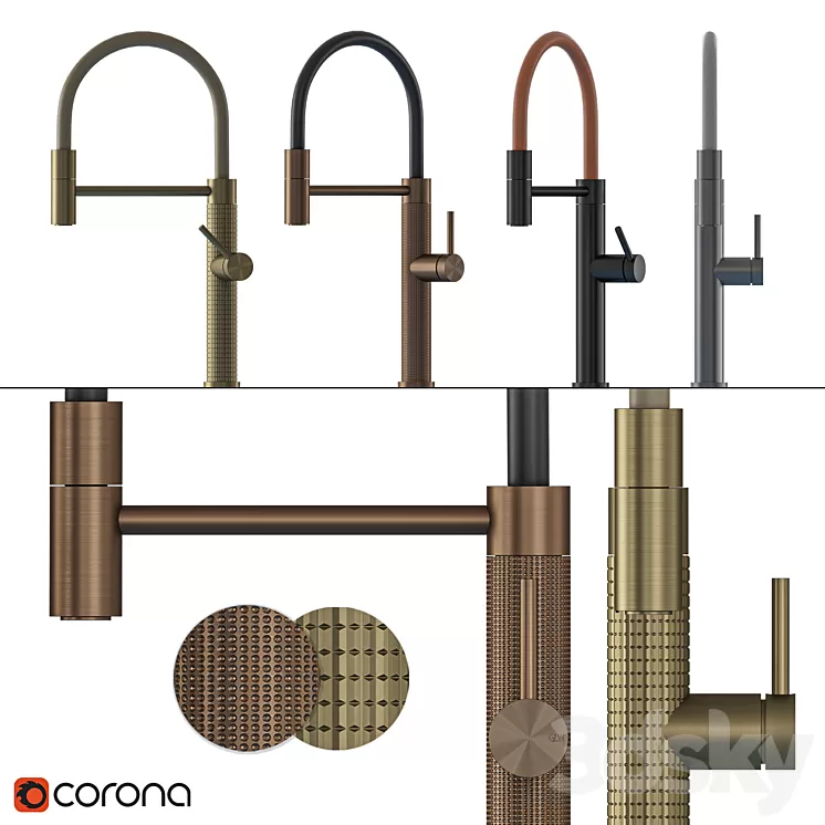 Gessi 316 Kitchen 3D Model