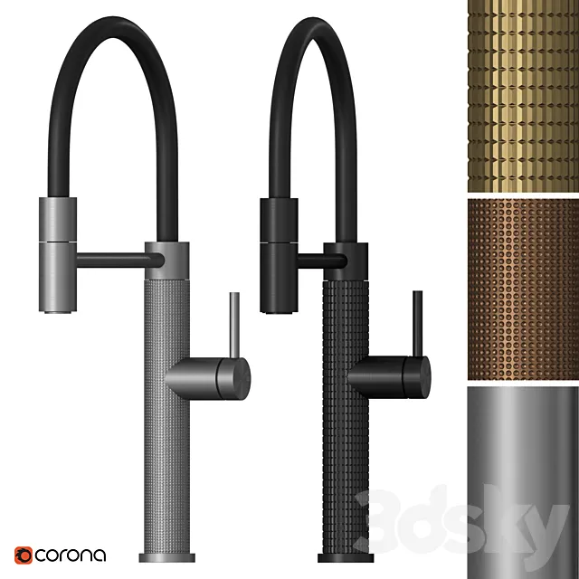 Gessi 316 Kitchen | Kitchen faucet 3D Model