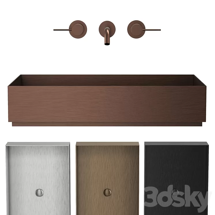 Gessi 316 Rectangular 3D Model