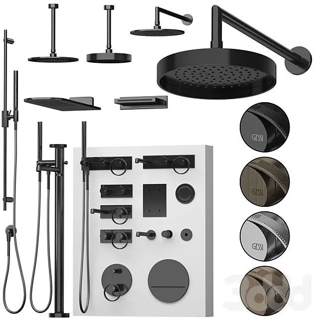 Gessi Anello Faucet Part 02 3D Model