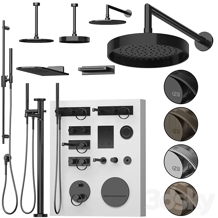 Gessi Anello Faucet Part 02 3D Model Free