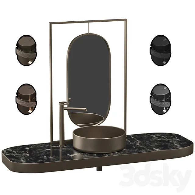 Gessi Anello Furniture 3D Model