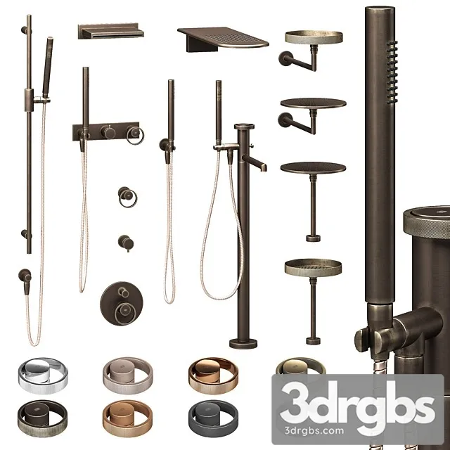 Gessi Anello Mixers Part 2 3D Model Free