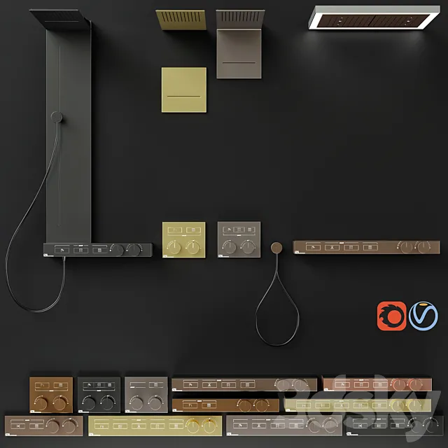 Gessi hi-fi 3D Model