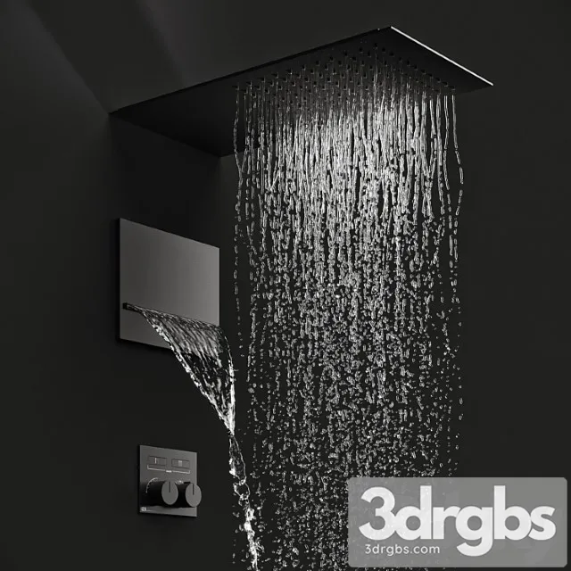 Gessi Hi Fi Shower System 3D Model Free
