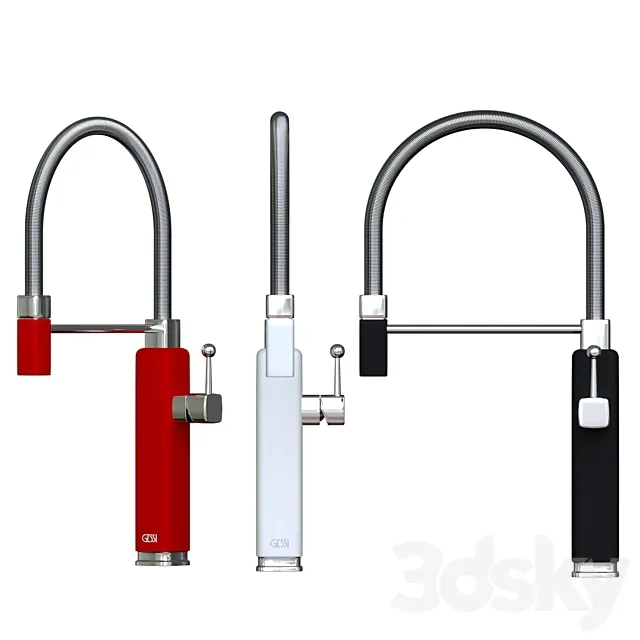 Gessi Kitchen Happy Art. 60061 3D Model