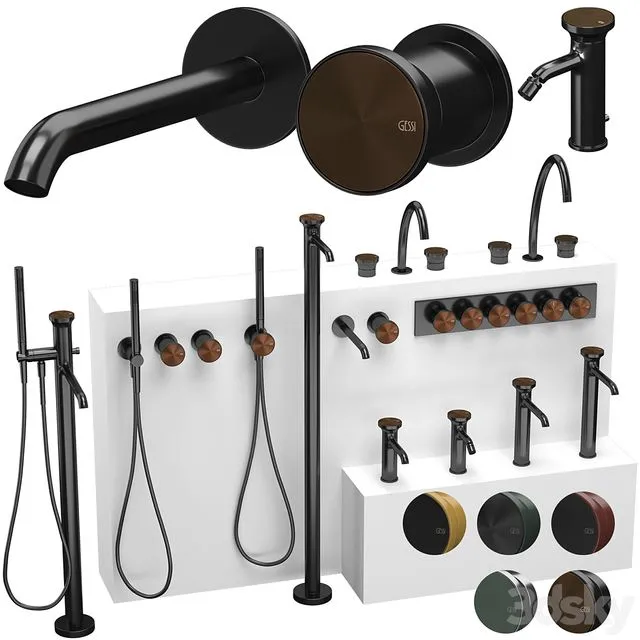 Gessi Origini Faucet Part 1 3D Model