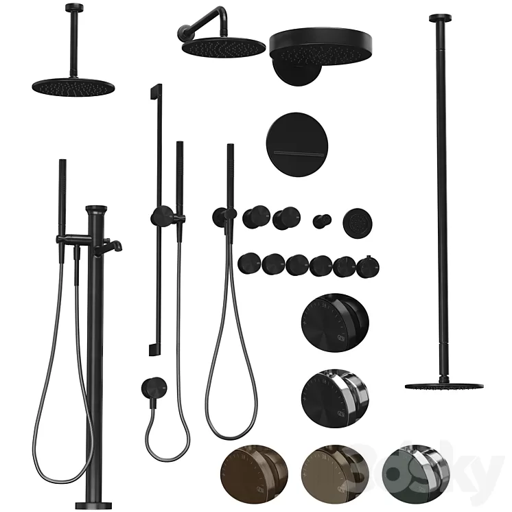 Gessi Origini Faucet Part 2 3D Model Free