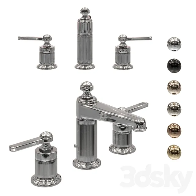 Gessi - Venti20 Art. 65012 65014 3D Model