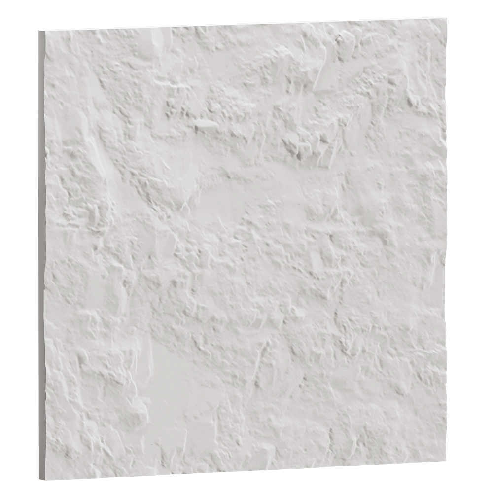 Gesso 3D - Wall panel Monblan 3D Model