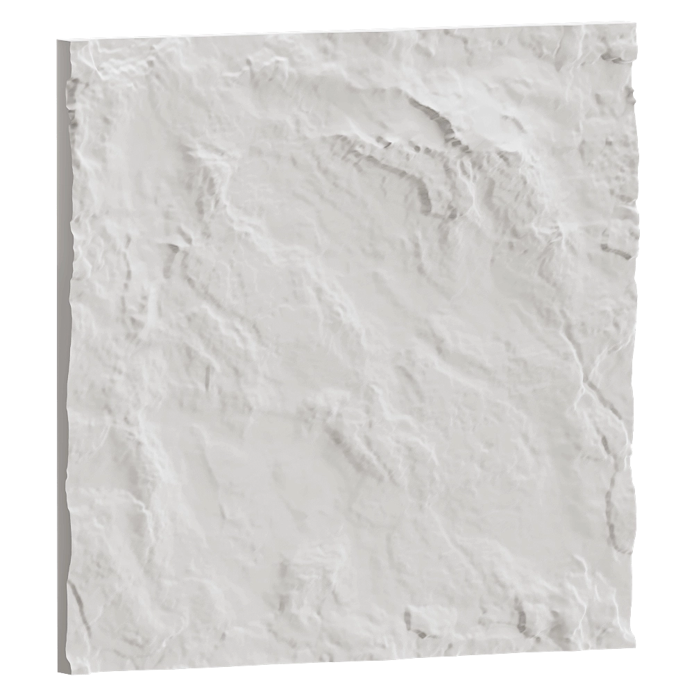 Gesso 3D - Wall panel Olimp 3D Model