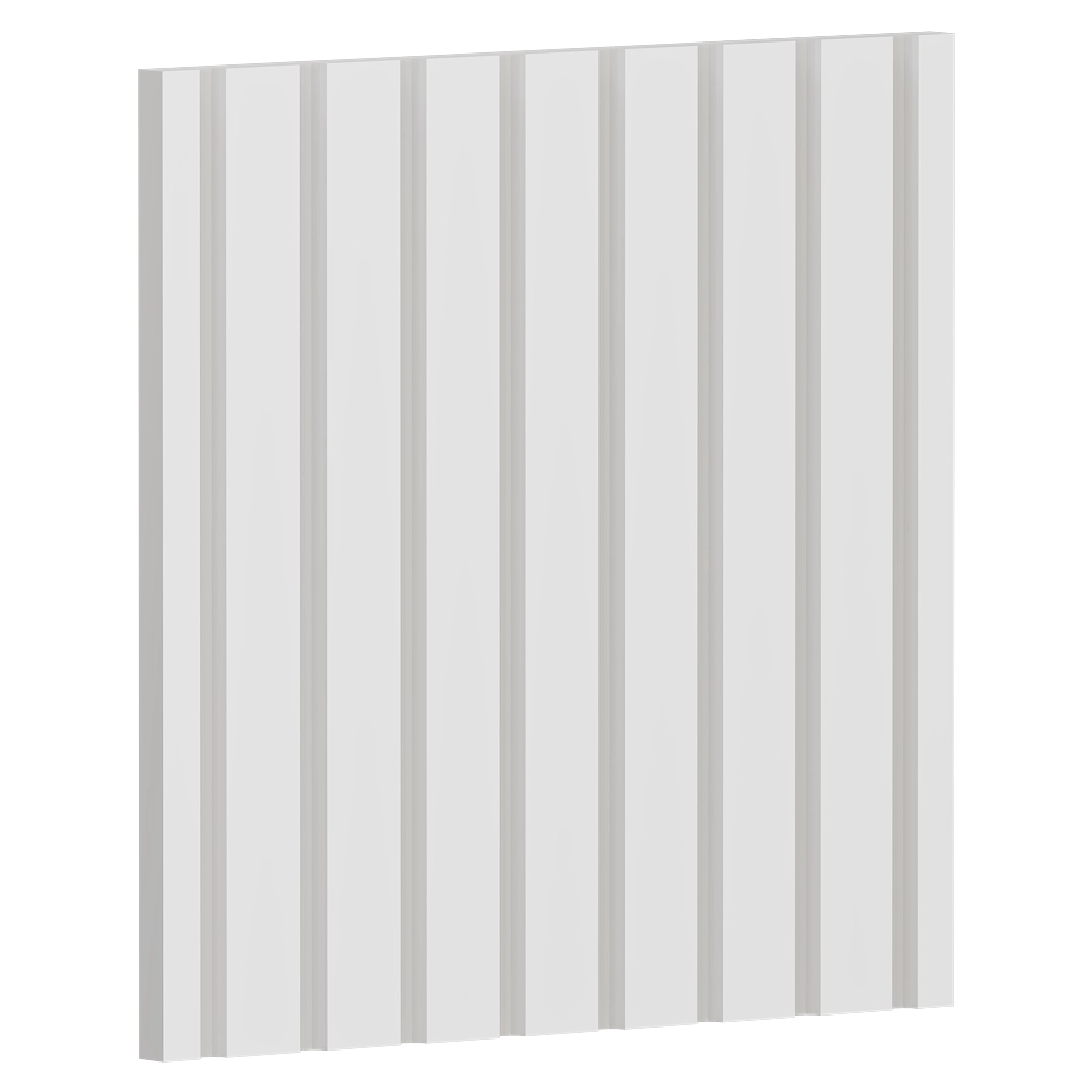 Gesso 3D - Wall panel Omega 3D Model