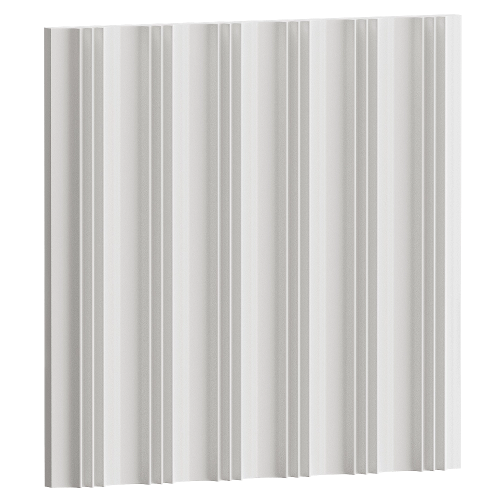 Gesso 3D - Wall panel Velvet 3D Model