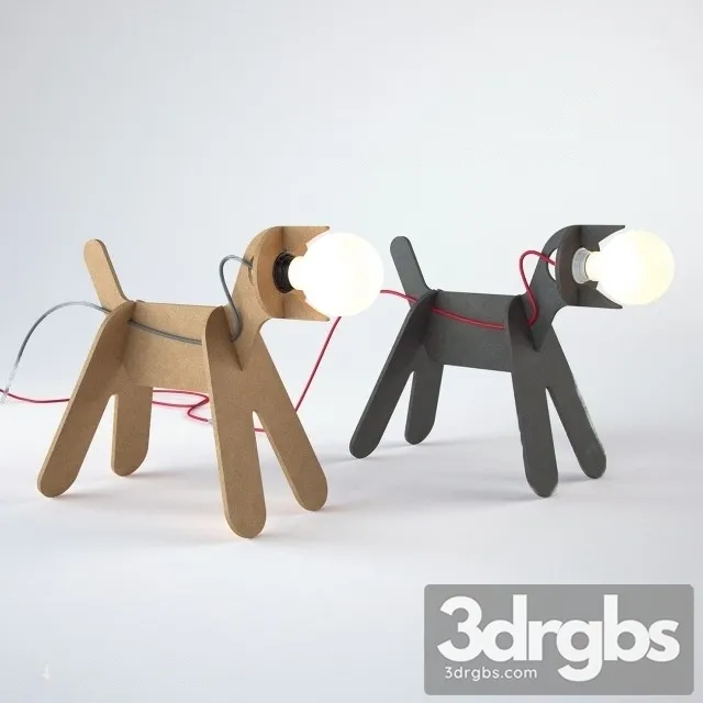 Get Out Dog Plywood 3D Model Free