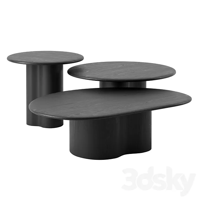 GHIA Coffee tables by Arper 3D Model