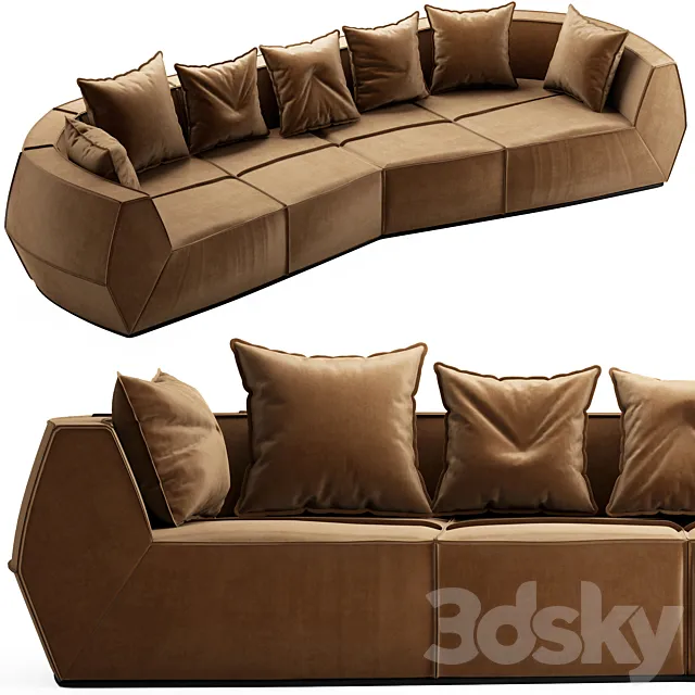 GHIDINI 1961 Infinito Sofa 3DModel