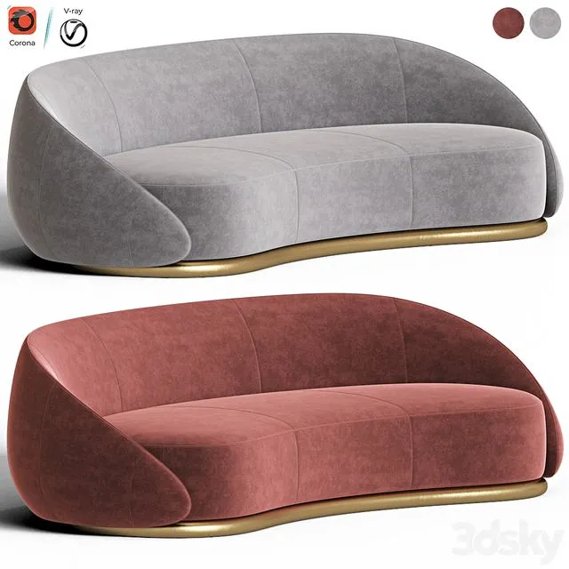 Ghidini Abbracci Sofa 3D Model