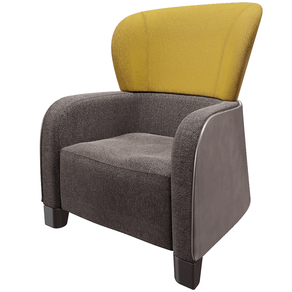 GHIDINI1961 - Armchair Bucket Bergere 3D Model