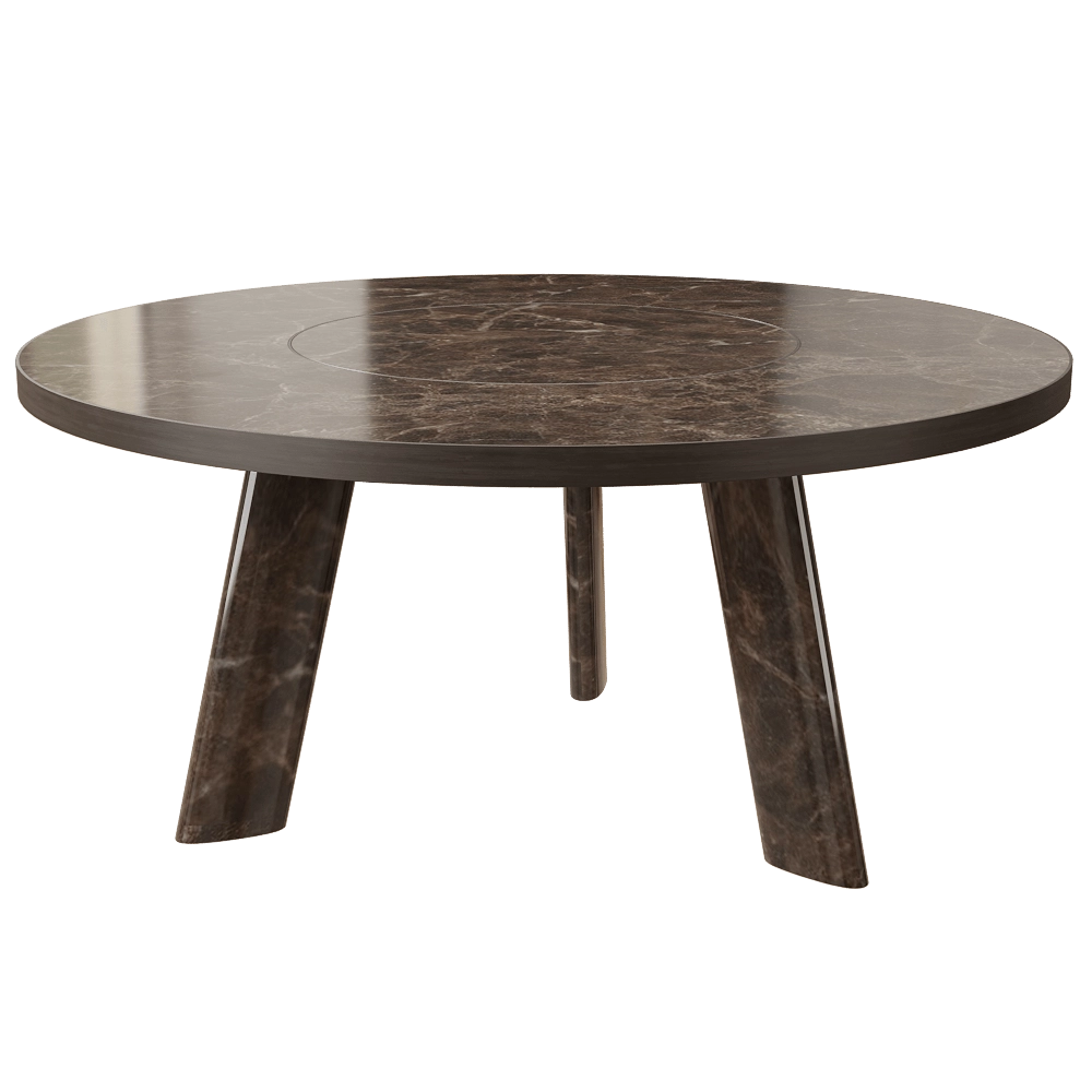 GHIDINI1961 - Dining table Native Round 3D Model