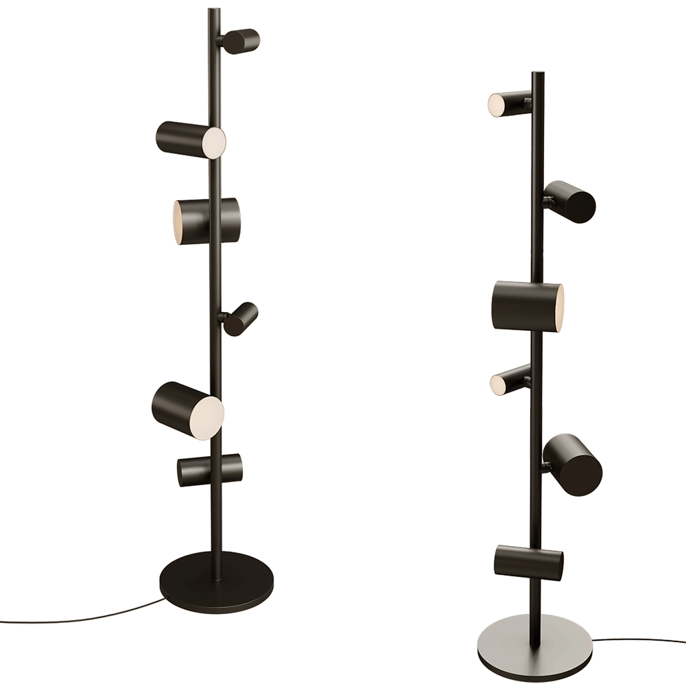 GHIDINI1961 - Floor Lamp Can Can 3D Model
