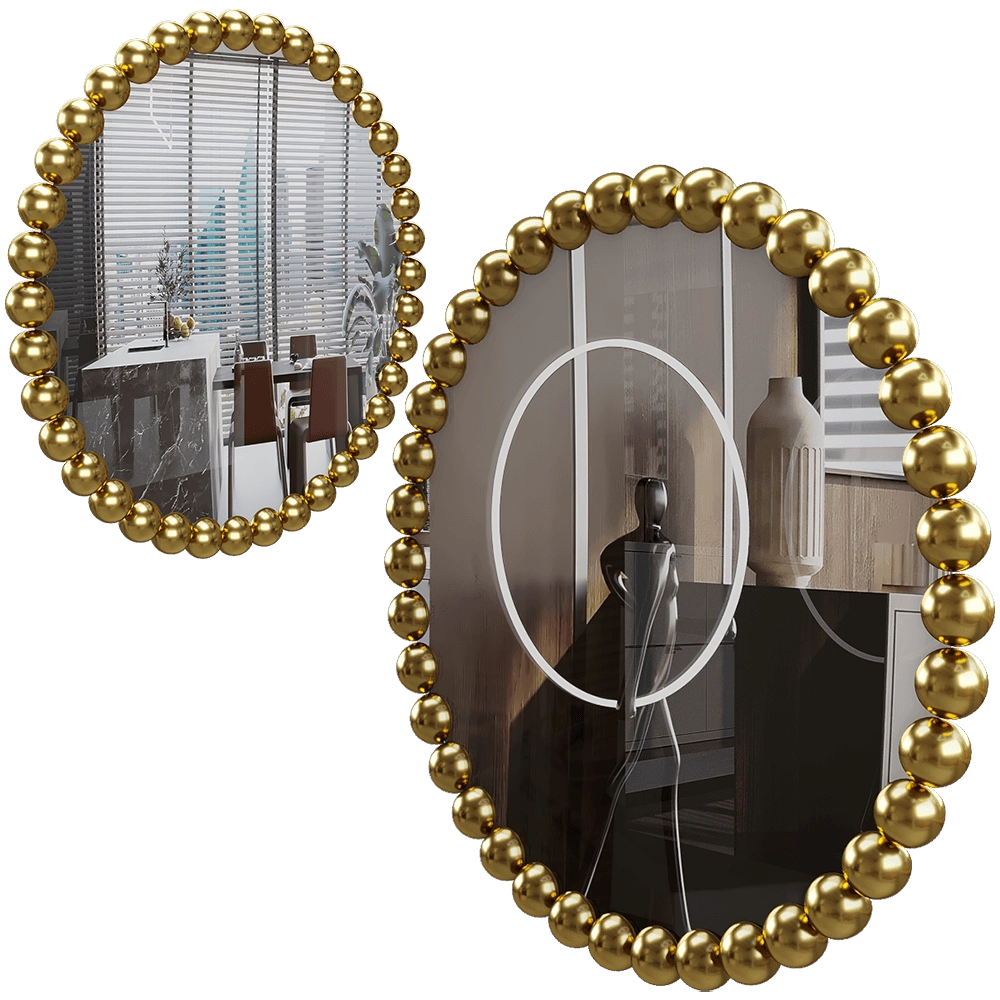 GHIDINI1961 - Mirror Gioiello Round Small 3D Model