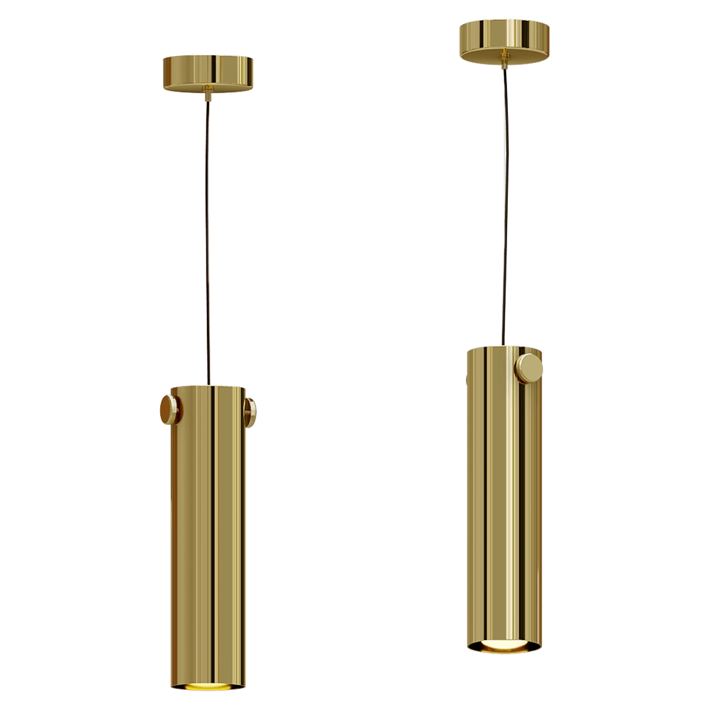GHIDINI1961 - Pendant lamp Cylinder 3D Model