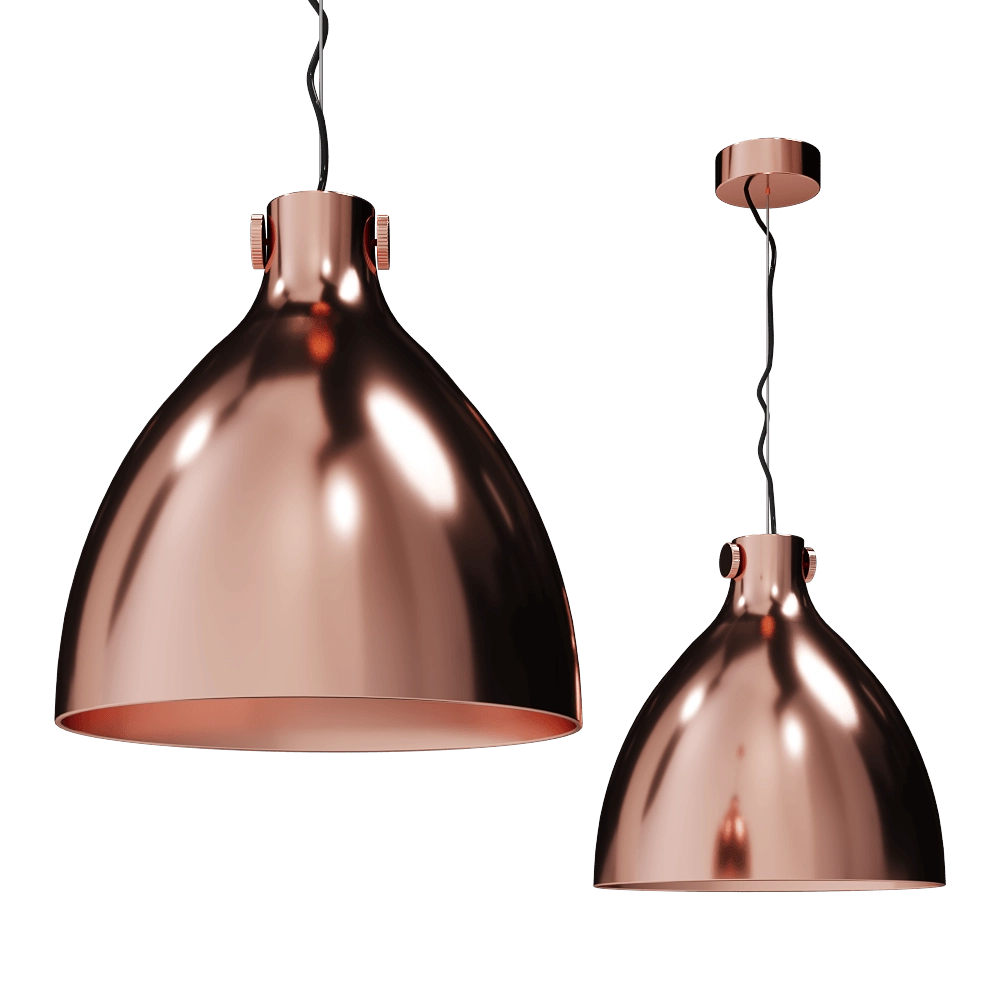 GHIDINI1961 - Pendant lamp Indi-Pendant Round 3D Model