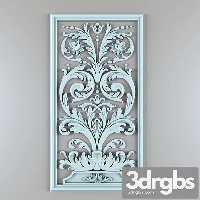 Ghipsovoie Panno 1 3D Model Free