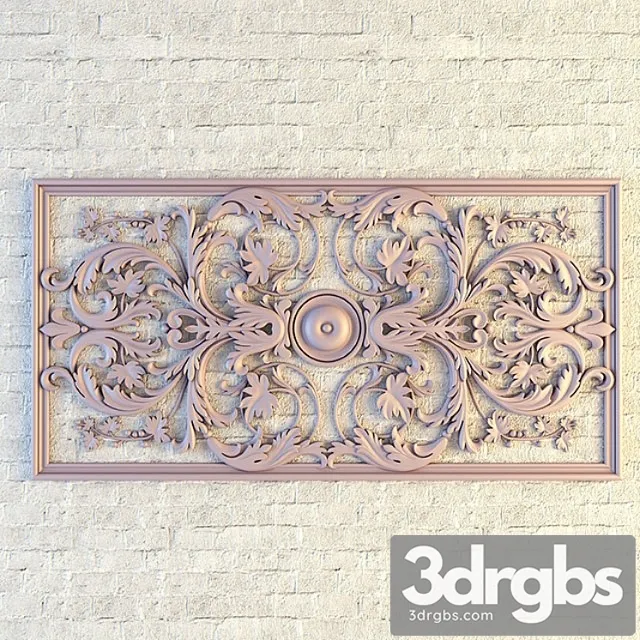 Ghipsovoie Panno 2 3D Model Free