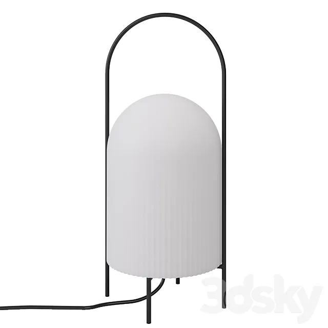 Ghost table lamp by Woud 3D Model