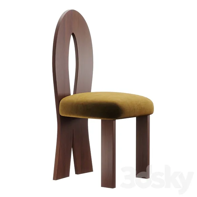 Giancarlo Valle - Fin chair 3D Model