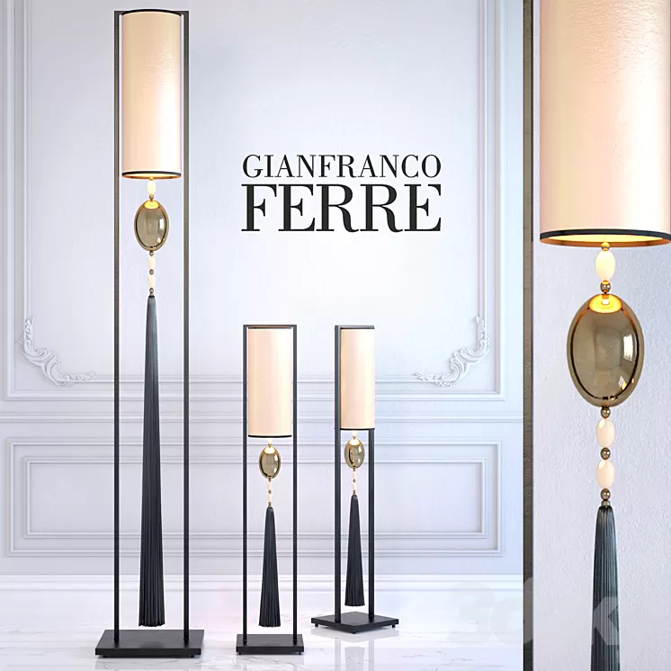 Gianfranco Ferre Home BRENDA 3D Model