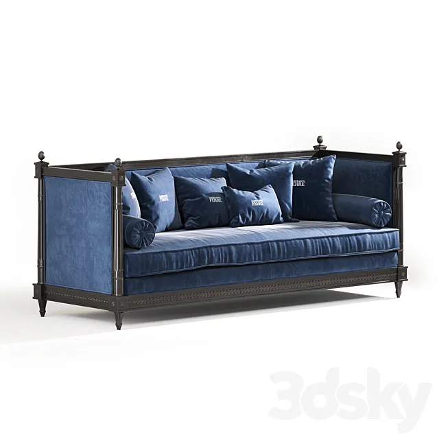 Gianfranco Ferre Home KING Sofa 3D Model