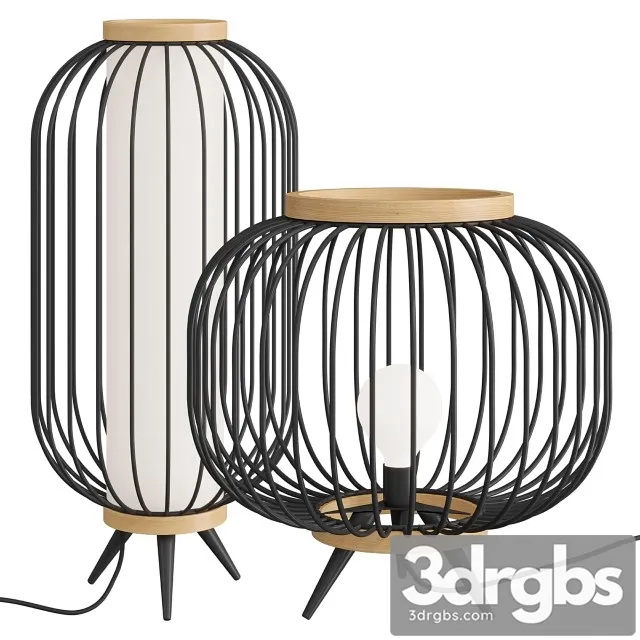 Gibas Chaplin Floor Lamp 3D Model Free