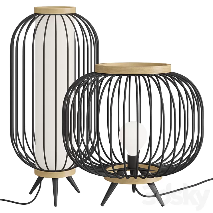 Gibas CHAPLIN | Floor lamp 3D Model
