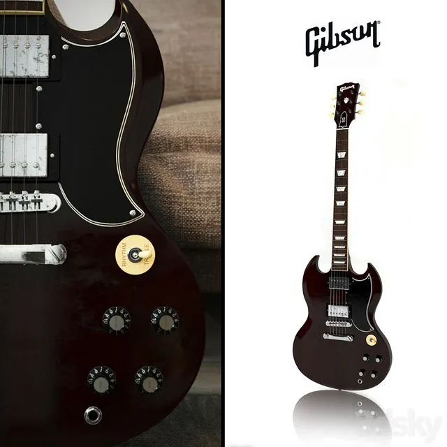 Gibson SG 3D Model