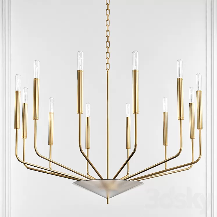 Gideon 14-Light Candle Style Classic 3D Model