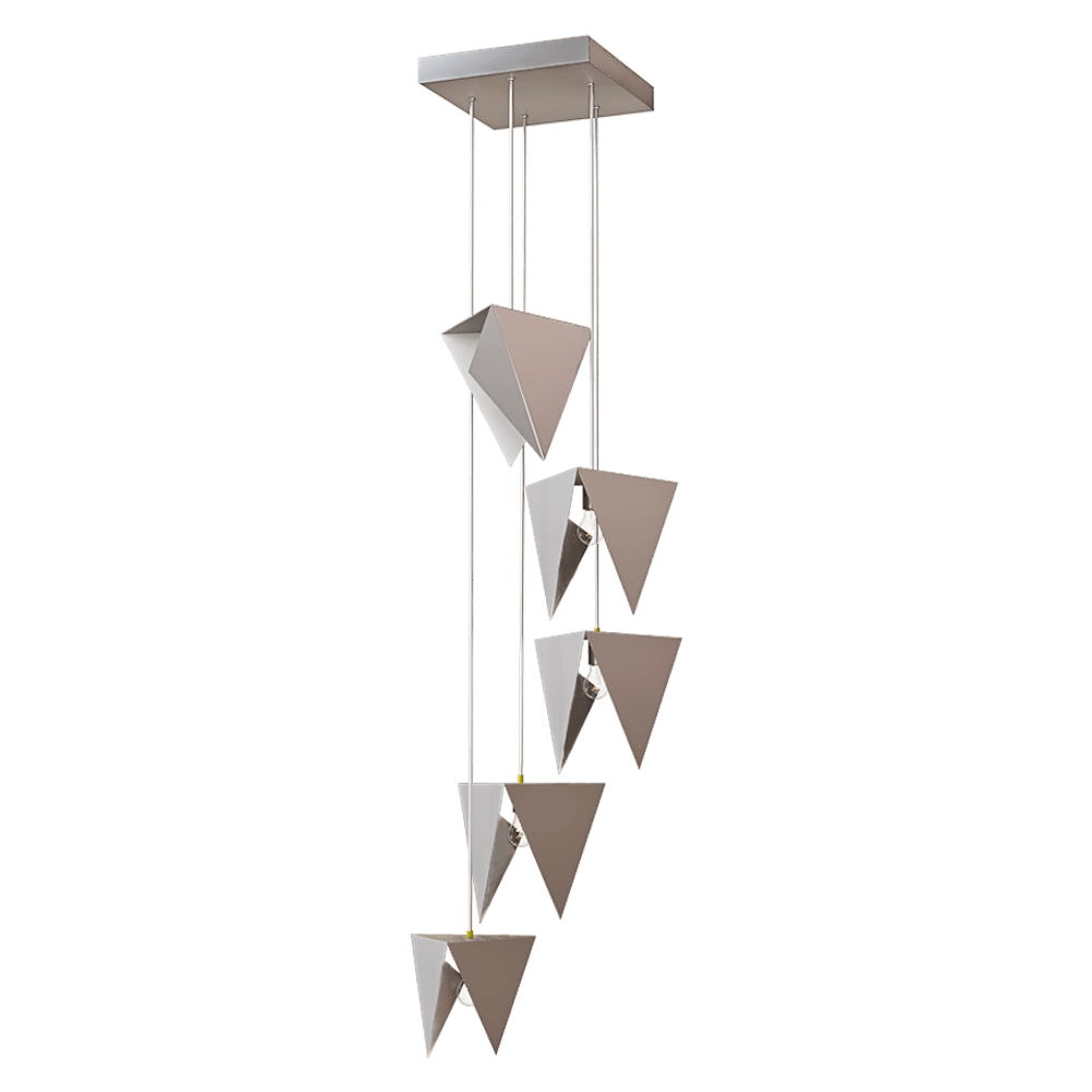 Gie El  - Chandelier SPIRAL 5 LGH0790 3D Model