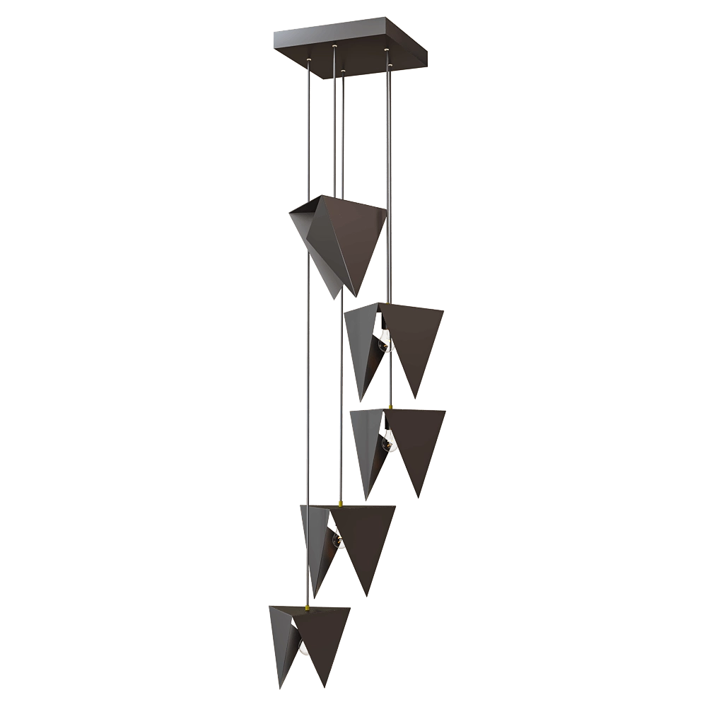 Gie El  - Chandelier Spiral LGH0780 3D Model