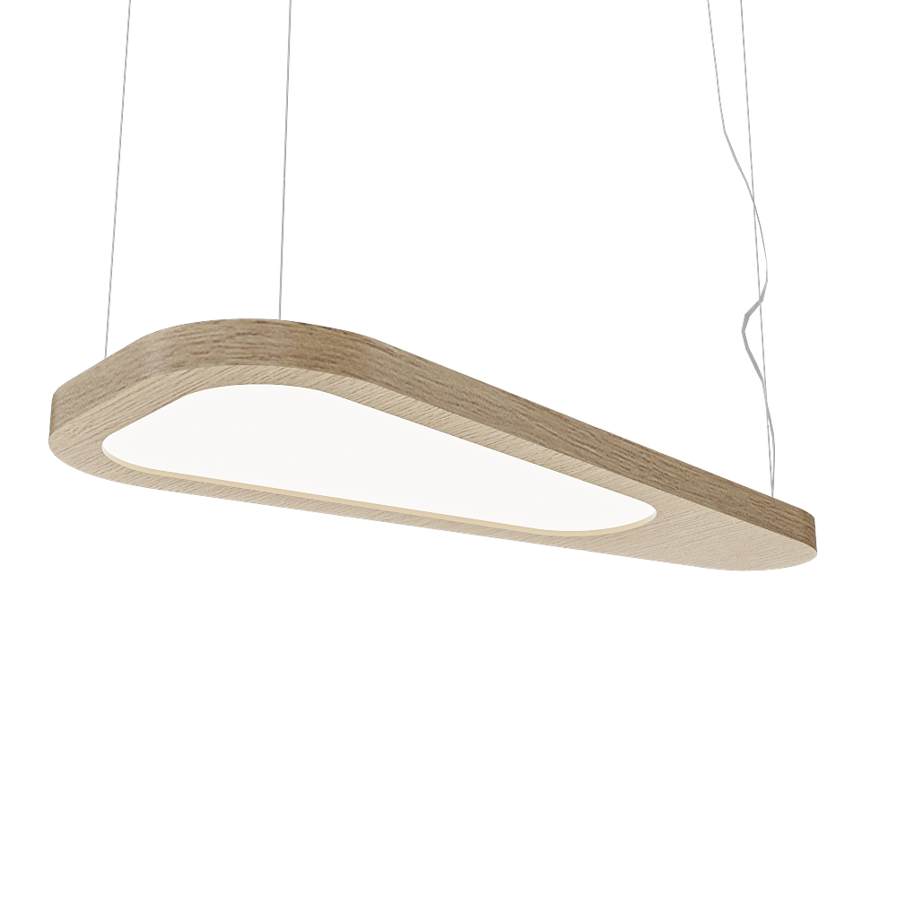 Gie El  - Pendant lamp Avocado white LGH0651 3D Model
