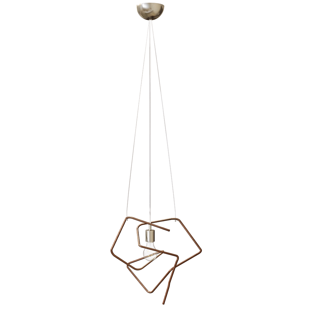 Gie El  - Pendant lamp Copper LGH0430 3D Model