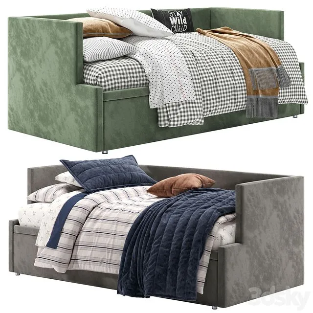 Gigogne Toulouse Sofa Bed 3D Model