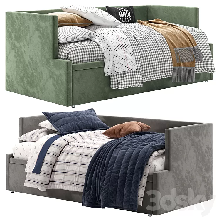 Gigogne Toulouse Sofa Bed 3D Model