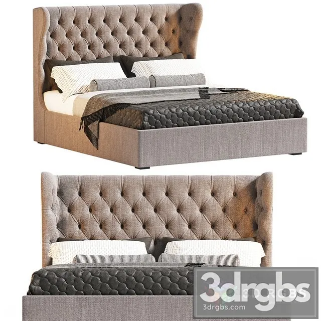 Gilbert Bed 3D Model Free