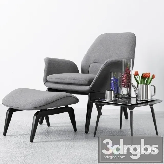 Gilliam Armchair 3D Model Free