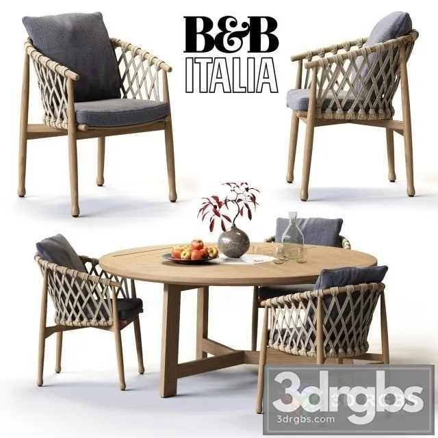 Ginestra Round Table 3D Model Free