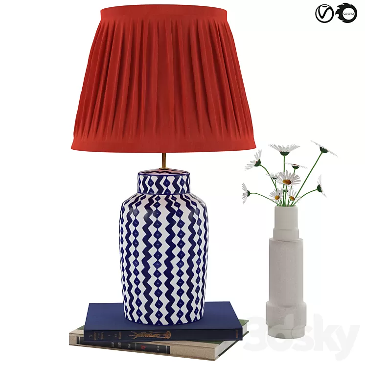 Gingembre table lamp 3D Model Free