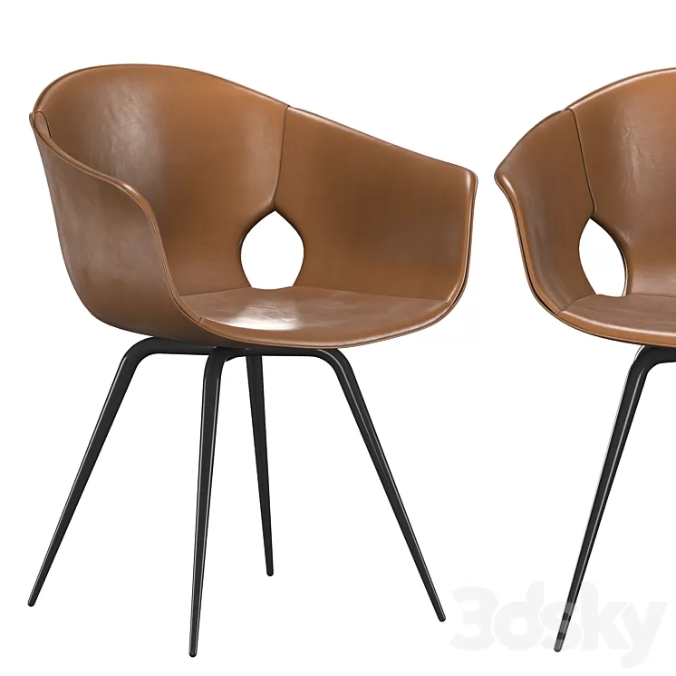 GINGER ALE SIDE CHAIR 3D Model Free